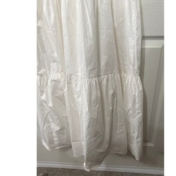 Anthropologie Sofie the Label Clover Mixed Knit Flutter Sleeve Midi Dress, S - Picture 8 of 10